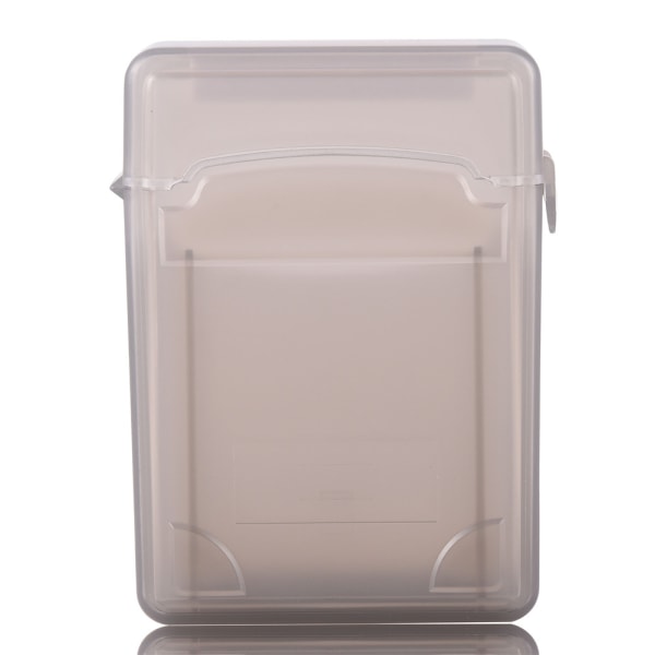 2,5 tums hårddisk/SSD skyddande stötsäker case förvaringsbox Antistatisk etiketthölje grå