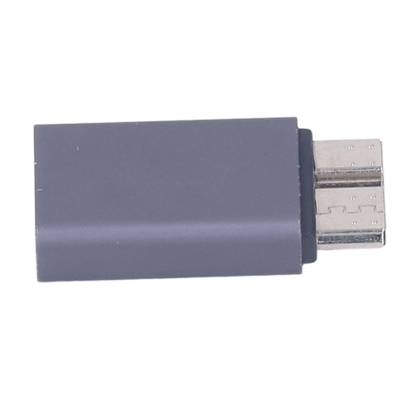 Micro B till USB A Honadapter Aluminiumlegering 10GBPS Plug and Play Micro B till A Honkonverterare för Galaxy S5 Telefon