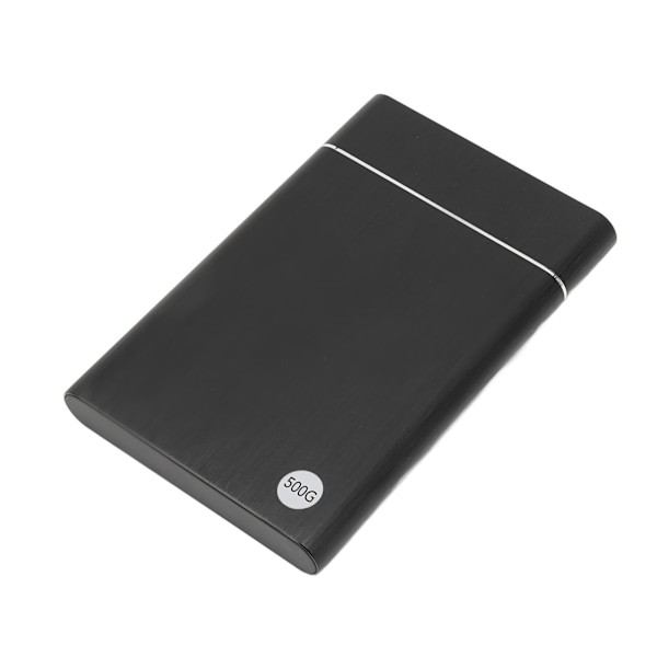 2,5 tommer Ultra Tynd Bærbar Ekstern Harddisk HDD Op til 5 Gbps USB 3.0 Interface Mobil Harddisk til PC Laptop Sort 500 GB