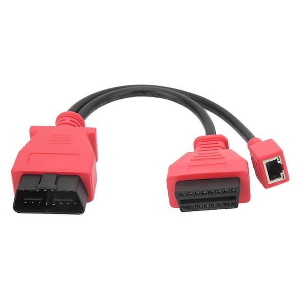 Programmeringskabelstik Ethernet OBD2-kabeladapter til Autel MS908 PRO MS908S PRO MaxiSys Elite IM608 til F-chassis