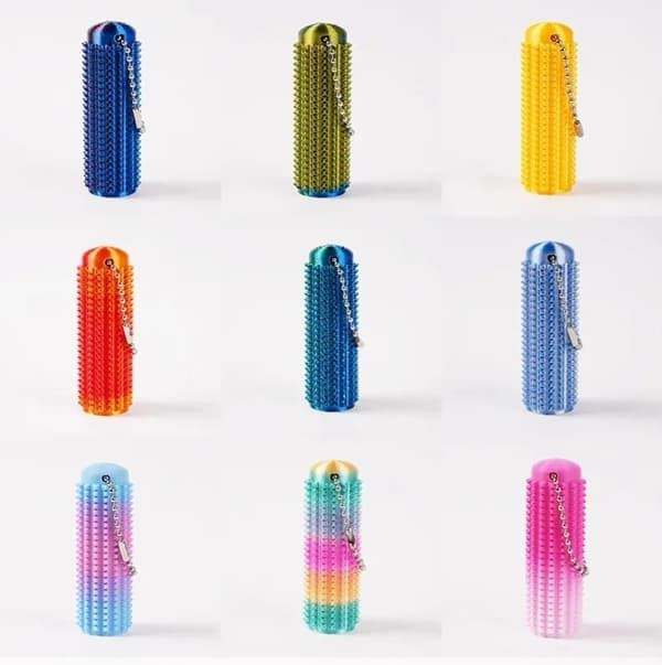 2-pak - Spiky Håndrulle / Stress- og Fidgetlegetøj