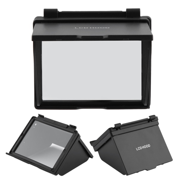 LCD-skærmbeskytter Pop-up kamera Solskærm Visir Solskærm Hood Cover til Nikon D500