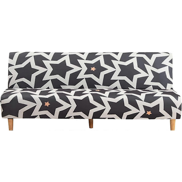 Sofaovertræk uden armlæn til sovesofa uden armlæn, 190-210 cm