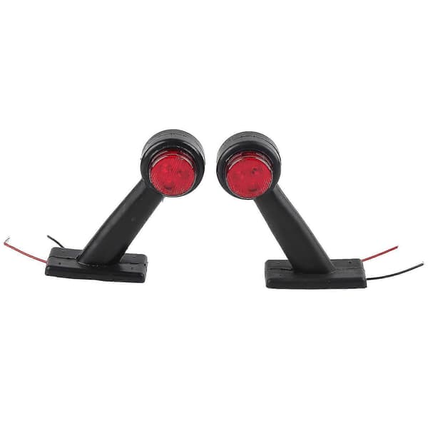 Sidemarkeringslys, Sidemarkeringslampe, Sideblinklys, Sidemarkeringslys for lastebil, 12 LED Sidemarkeringslys, 24V Sidemarkeringslys
