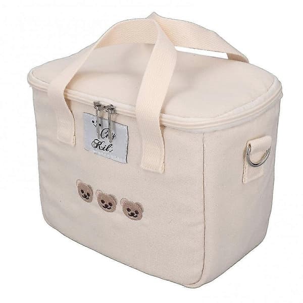 Insulated Lunch Bag Waterproof Leakproof Adjustable Straps for Office School Camping
