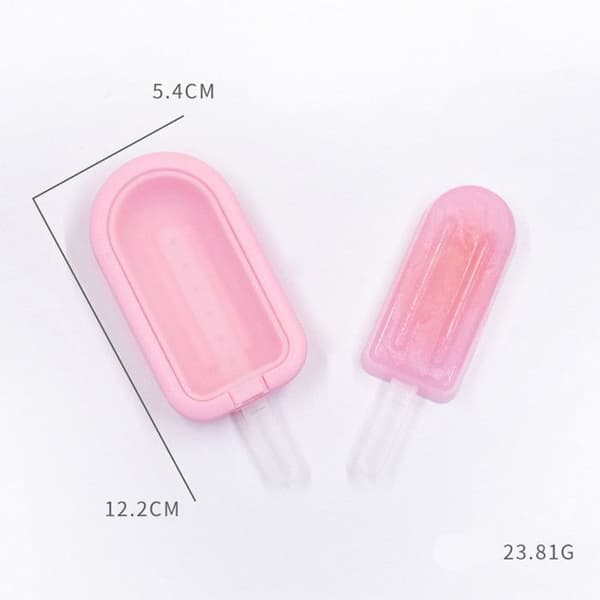 Isglassformar - KZQ - Set om 4 - Silikon - Stapelbara - BPA-fria