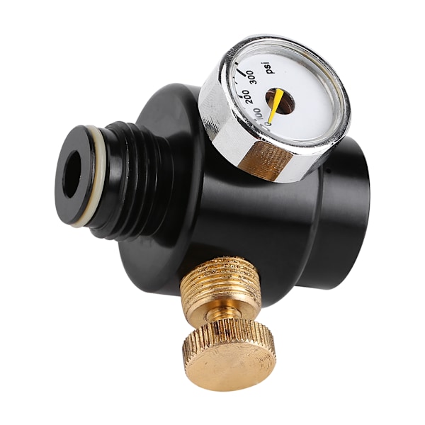1 st. CO2 & Komprimerad Luftregulator i Legerat Stål, Utgångstryck 0-300psi