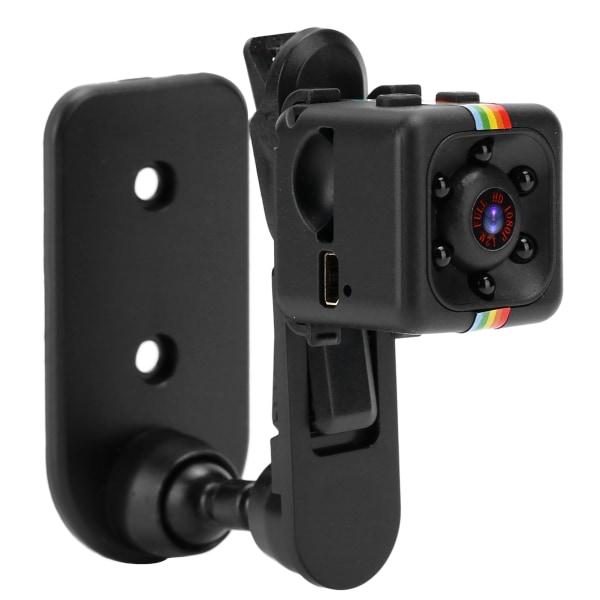 SQ11 Mini 1080P kamera bærbart nattvisningsvideokamera Bevegelsesdeteksjon videoopptaker