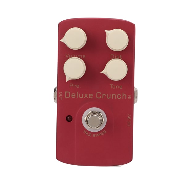Elektrisk guitar effektpedal Deluxe Crunch Distortion Enkeltinstrument tilbehør