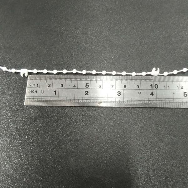 Bundkæde til vertikale persienner, til 3,5\"/89 mm lameller, 20 m