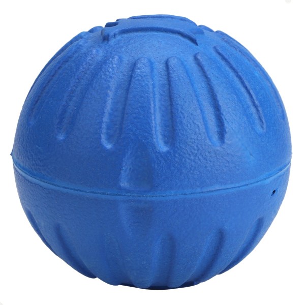 1 stk EVA hundeballleketøy Kjæledyrbittfast tyggeleker Kjæledyr Interaktive baller(blå)
