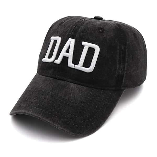 Arbejdshat med knapper, svedbånd, justerbar, bindebånd, trykt hat, unisex (2 stk)