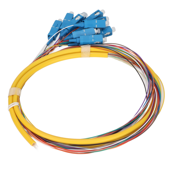Fiberoptisk kabel 1,5 meter 12-strenget enkelt tilstand SC/UPC SM 12X højtydende fiberkabel