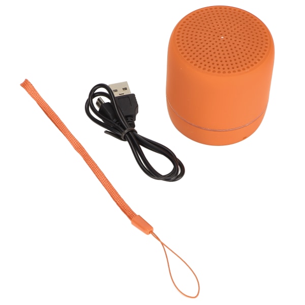 Bærbar Bluetooth5.0-høyttaler Bass Stereo 280Hz‑16KHz minireisehøyttaler for OutdoorOrange