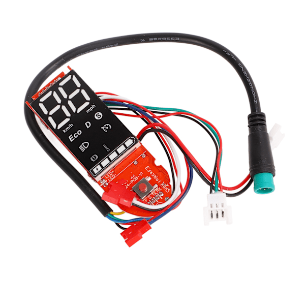 Dashbord-PCB for elektrisk scooter - erstatning, Bluetooth, tydelig skjerm for utendørs kjøring