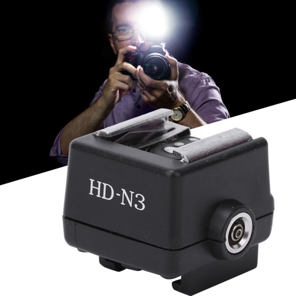 HD N3 PC Flash Light Hot Shoe Monteringsadapter Tilbehør til Sony videokamera