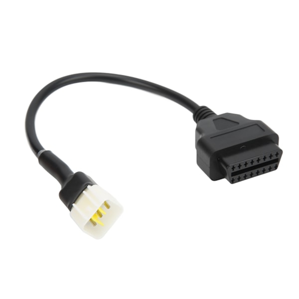 6-polig Diagnostisk Kontaktsladd OBD Diagnostisk Adapter Ersättning för Delphi Motorcykel