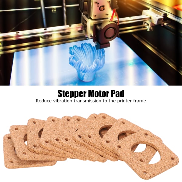 Stegmotordämpare för 3D-skrivare - 20-pack