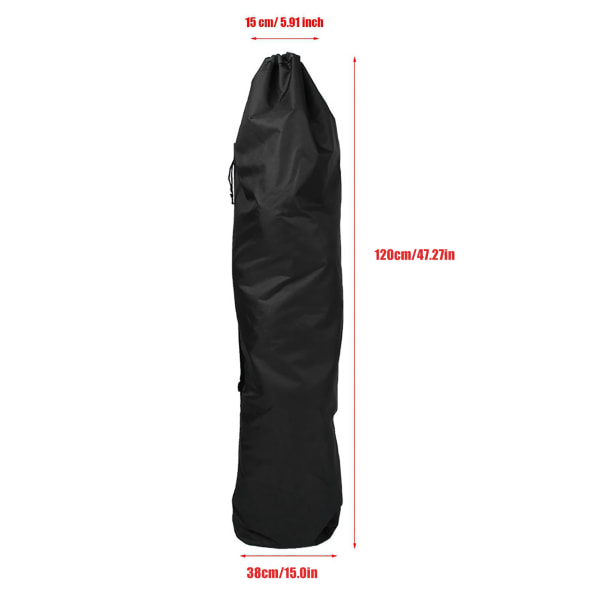 120x38CM vedenpitävä 600D Oxford kangas Longboard Skateboard Bag Case Reppu