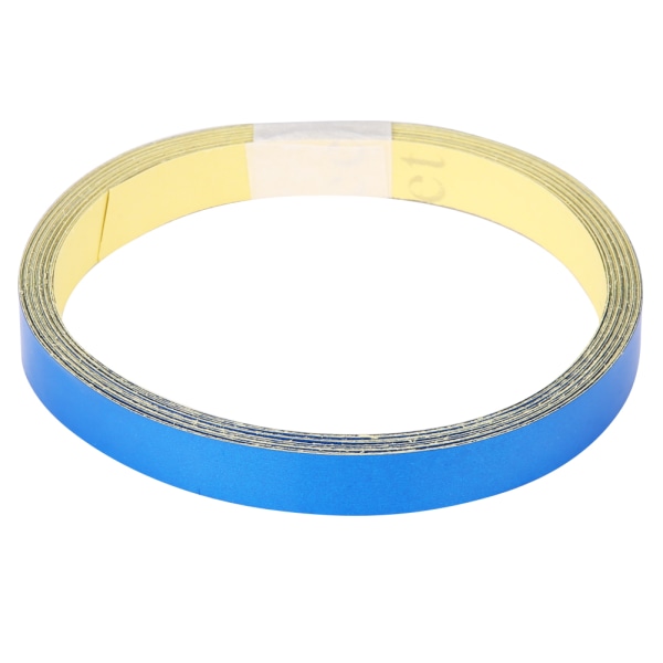 1cm * 5m reflekterende advarselstape Sticker Strip Decal til bilmotorcykelkøretøjskarosseri (blå)