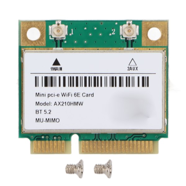 Trådløst kort 2.4GHz 5GHz 6GHz Mini PCIE-grensesnitt Høyeffektiv overføringsnettverksadapter Datatilbehør