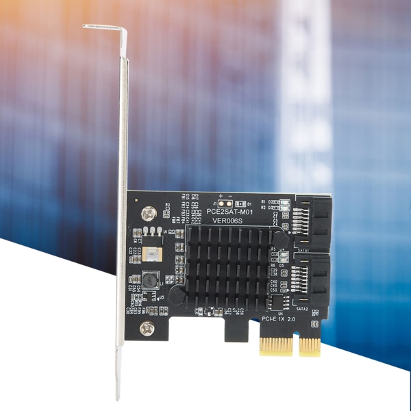 PCIE til 2-ports SATA 3.0 udvidelseskort PCI Express SATA adapter understøtter AHCI1.0 IDE-tilstand