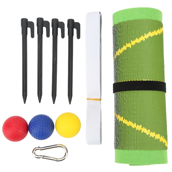 Golf Swing Mat Golf Hitting Kontakt Spor Detection SBR Plastik Træningsmåtte til Indendørs