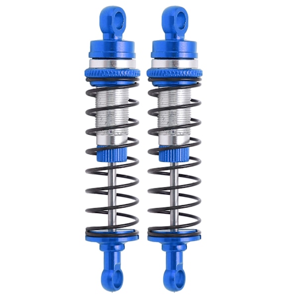 RC främre bakre stötdämpare som minskar vibrationer RC-delar i aluminiumlegering för Latrax Teton 1/18 Blå