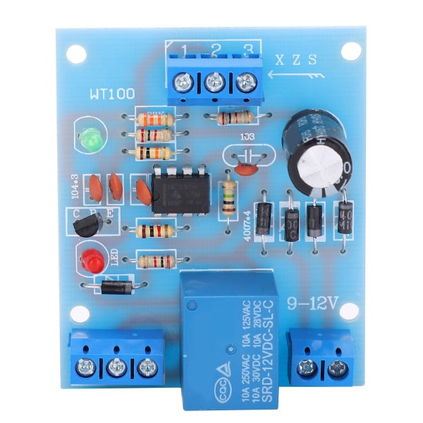 Automatisk 12V Vannstandskontroller Modul - Kretskorttilbehør (1 stk)
