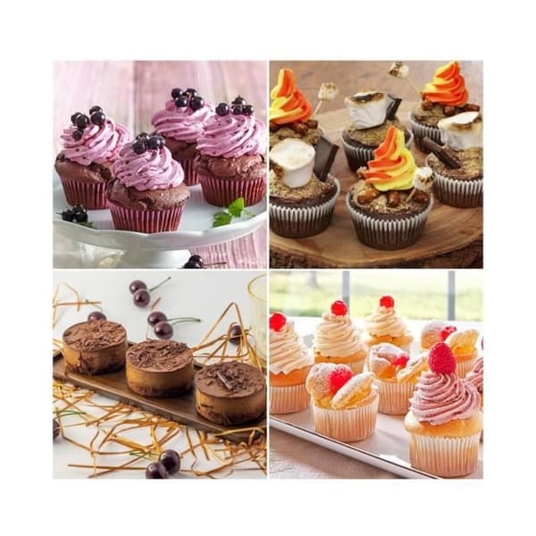 Muffinforme - Ikke angivet - 2 stk. - Fødevaregodkendt silikone - Non-stick - 24 huller