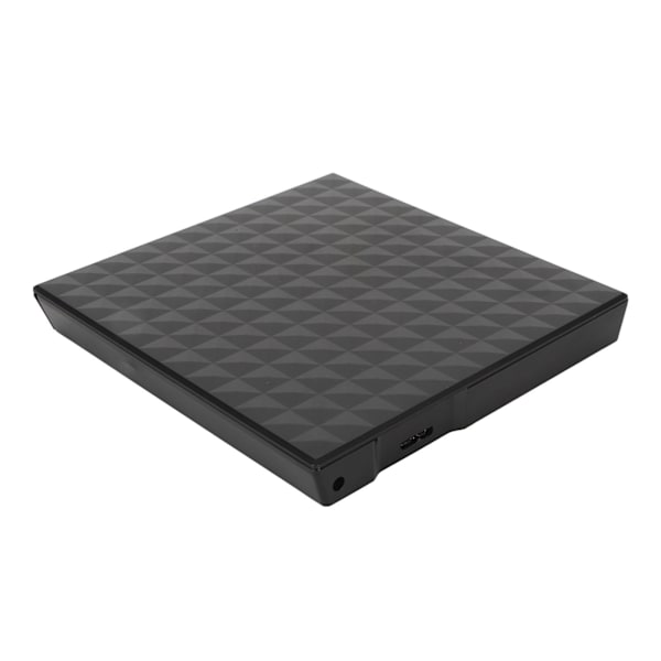 Extern DVD-enhet USB 3.0 Hög Hastighet 5 Gbps Låg Buller Plug and Play Bred Kompatibilitet DVD-brännare för Laptop Desktop AIO