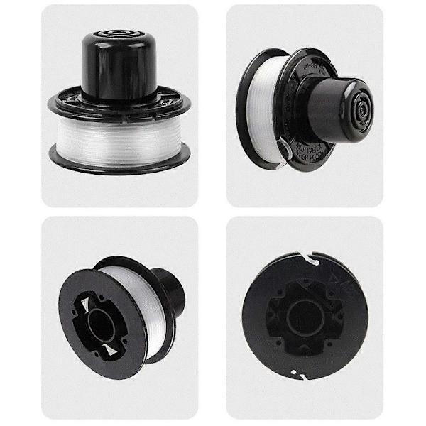 8 Pieces Spools RS-136-BKP Replacement Spools for Black & Decker Lawn Mower