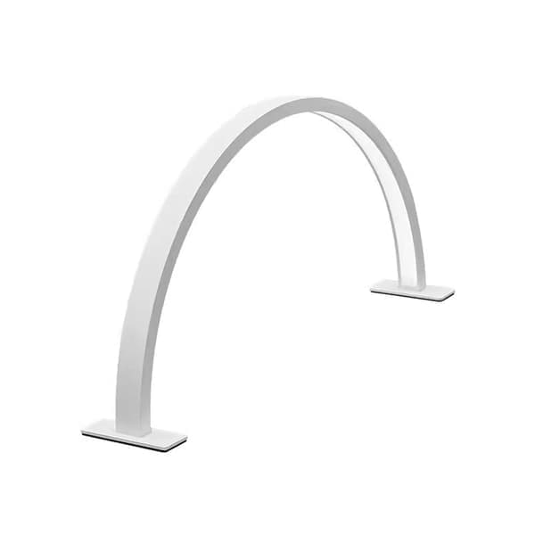 Halvmåneformet neglelampe - LED bordlampe (hvit)
