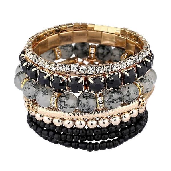 Bøhmiske Håndlavede Wrap Armbånd Multilagsarmbånd Kvinder