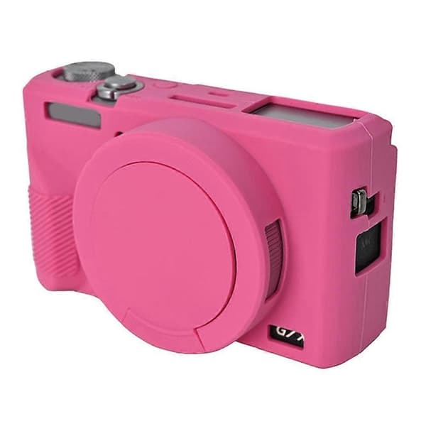 e9m Protective Case for Canon G7 X Mark III Dustproof Silicone M5x Camera Cover - Pink