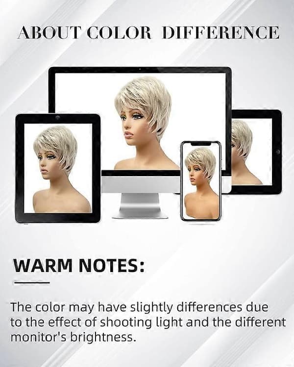 Synthetic Wig for Women with Bangs