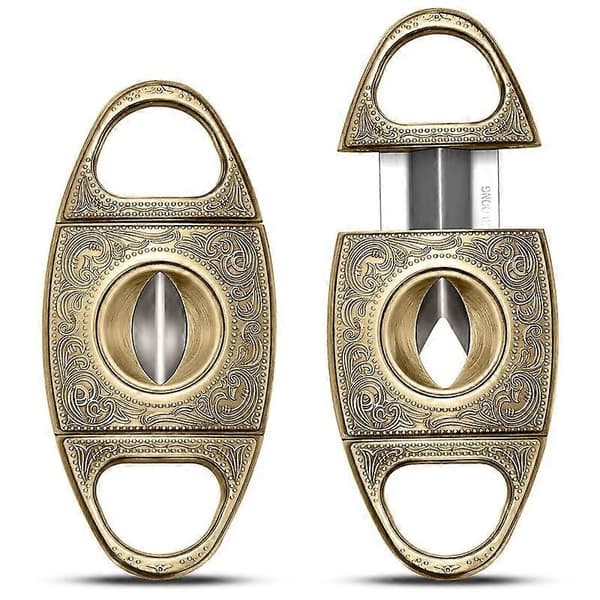 Sharp Blade Stainless Steel Cigar Guillotine Scissors with Gift Box