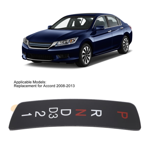 Kevyt Vaihto Konsolin Vaihdenäyttöpaneelin Koriste Accord 2008‑2013 -malleihin