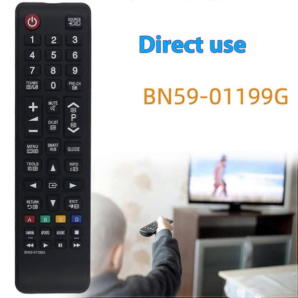 BN59-01199G Remote Control Replacement For Samsung TV Battery Powered Universal TV Remote