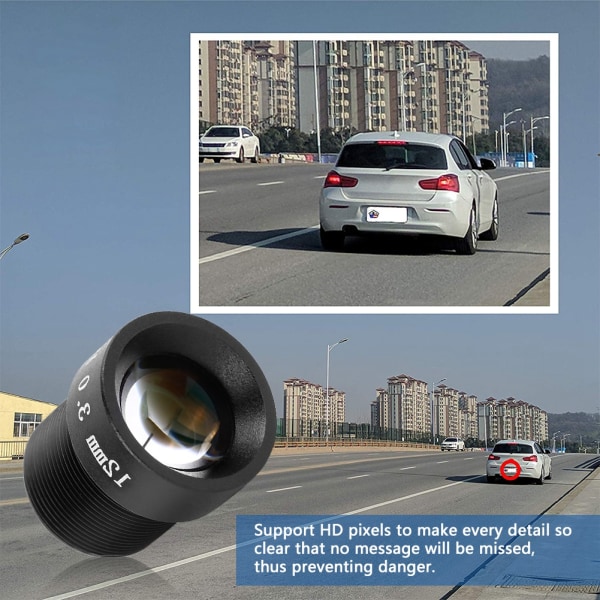 CCTV 3MP 12mm brennviddekortlinse Smart Surveillance reservedeler for sikkerhetskamera