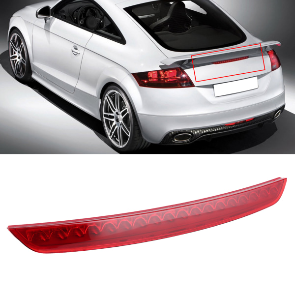 Høymontert stopplys for Audi TT/TTS MK2 8J (2006-2014) - Tredje bremselys bak