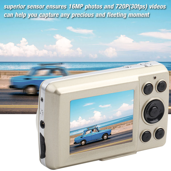 Mini Outdoor 16MP 720P 30FPS 4X Zoom HD Digital Videokamera Videokamera gull gold