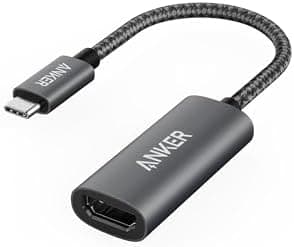 Anker USB C til HDMI-adapter (4K@60Hz), 310 USB-C-adapter (4K HDMI), for MacBook Pro, MacBook Air, iPad Pro, Pixelbook, XPS, Galaxy og