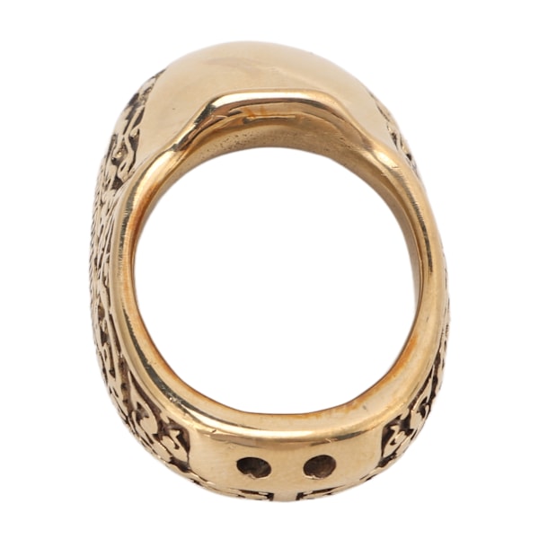 Bågskytte tumring Universal bågskytte skytte Metall Mässing Finger Guard Skiftnyckel Fingerskydd med Anti Lost Rep 20mm