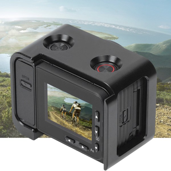 PU387B kameraskyddsbur i aluminiumlegering med UV-filter motljusskydd Sportkameror tillbehör för Sony RX0 II