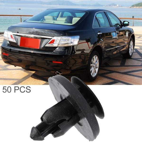 50 stk. Toyota 90467-07166 Push Type Hood Bumper Mud Guard Liner Retainer Clips