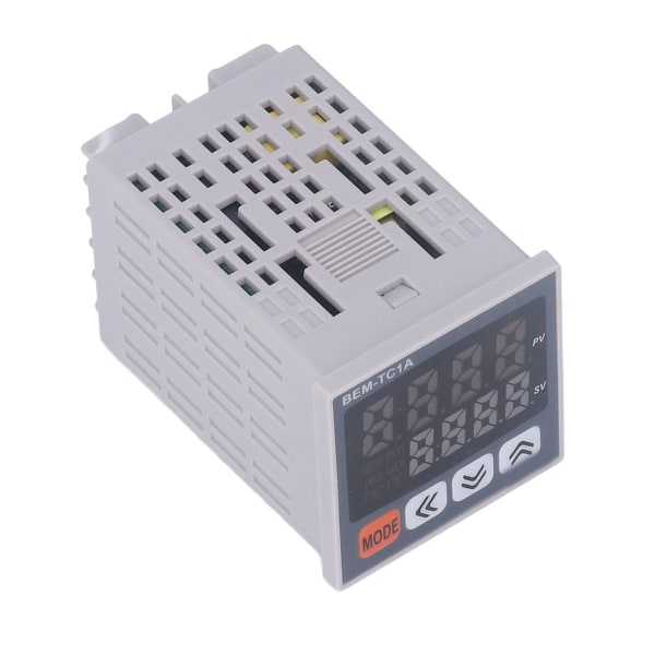 BERM PID-temperaturkontroller Digital Intelligent 2-utgang termostat 48x48mm 100ACV-240ACV