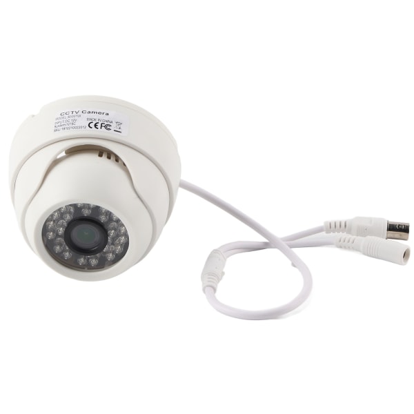 1080P HD-säkerhetskamera 4 i 1 övervakningskamera 3,6 mm lins infraröd Night Vision Dome Camera för utomhus inomhusNTCS