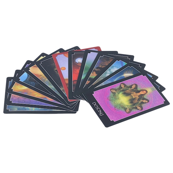 65 stk Psykisk Tarot Oracle Deck Forskellige Billeder Fremtidsfortællende Brætspilkort