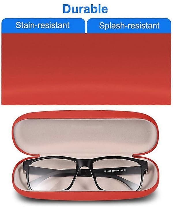 Unisex Hard Shell Eyeglass Case, Protective Case For Glasses
